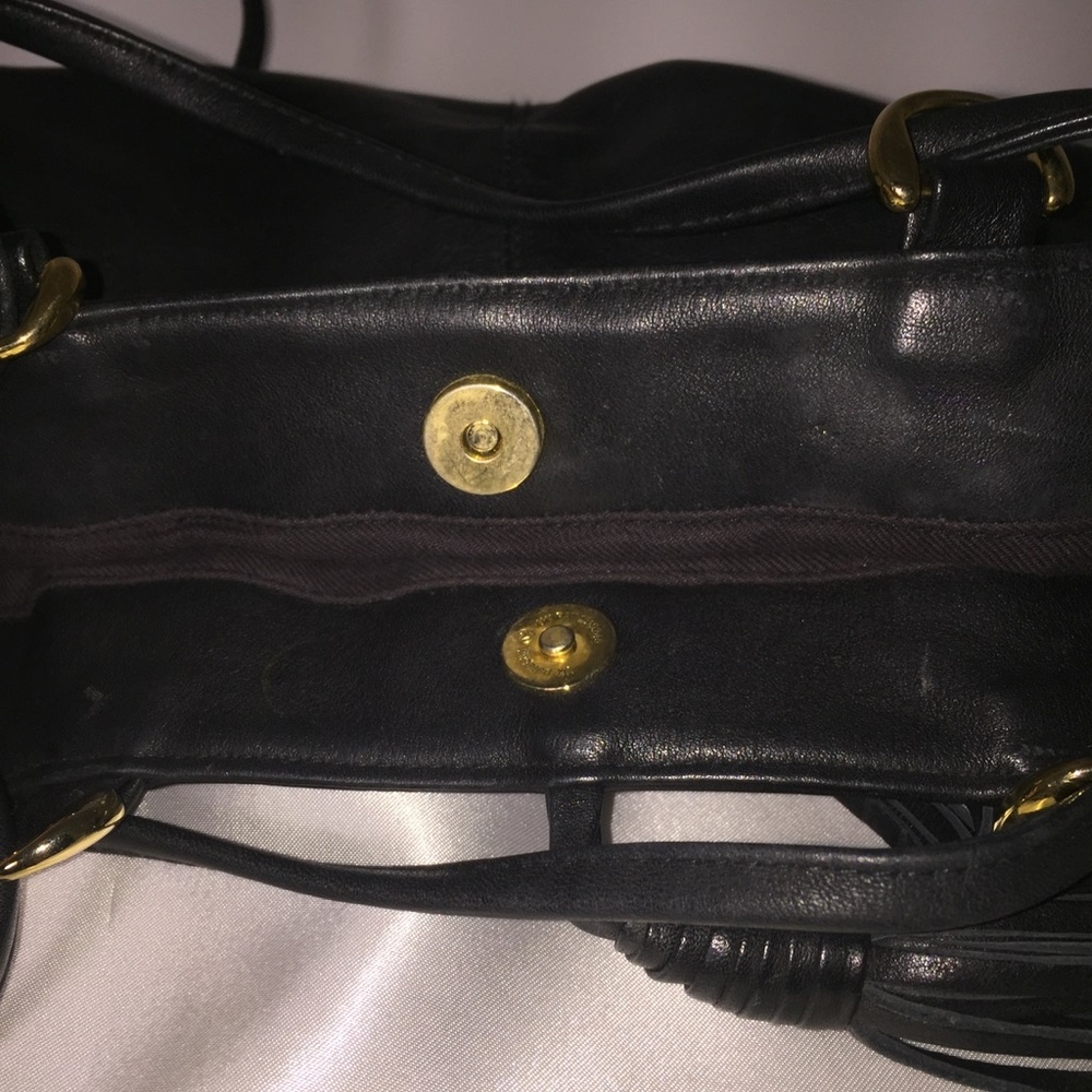 🌎Joe Leather Black  Crossbody Bag - Picture 5 of 7